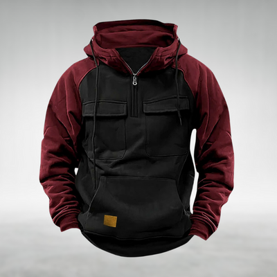 Sudadera con capucha multifuncional de invierno