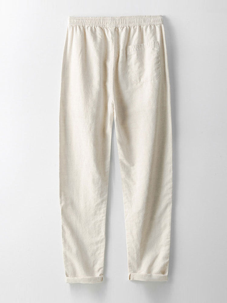 CARLOS| conjunto de lino de hombre, pantalon corto.