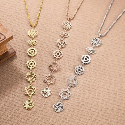 7 Chakras| Equilibrio y Energía Interior | Acero Inoxidable