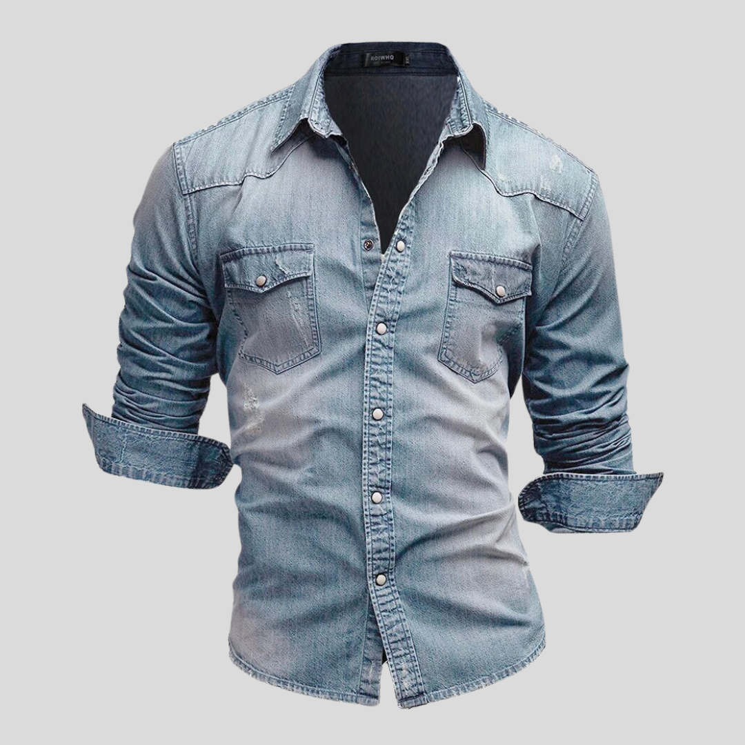 Leon™ | Camisa vaquera  Elegante y Polivalente.
