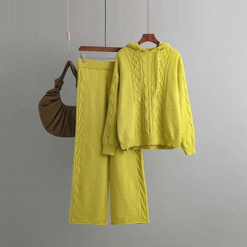 AITANA| conjunto punto de lana.