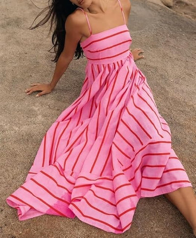 Susan | Vestido de Verano a Rayas