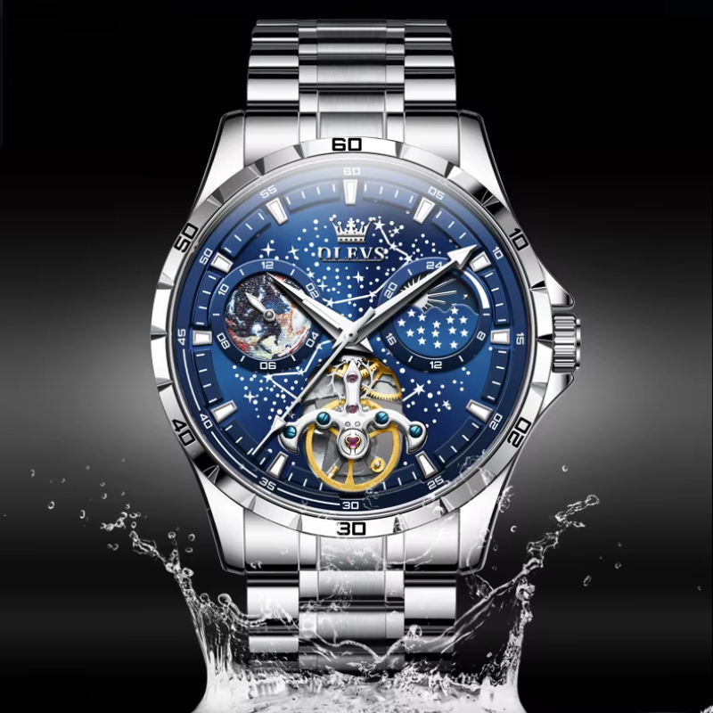 reloj de pulcera de lujo para hombre