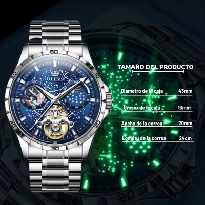 reloj de pulcera de lujo para hombre