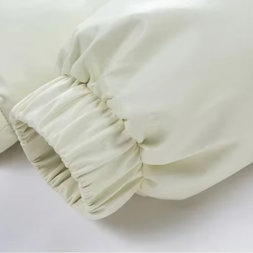 Elegante chaqueta acolchada