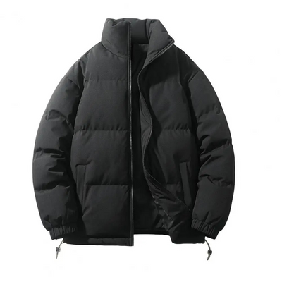ALBERT|Chaqueta acolchada ligera para hombre, cuello alto, corte holgado y cálida.