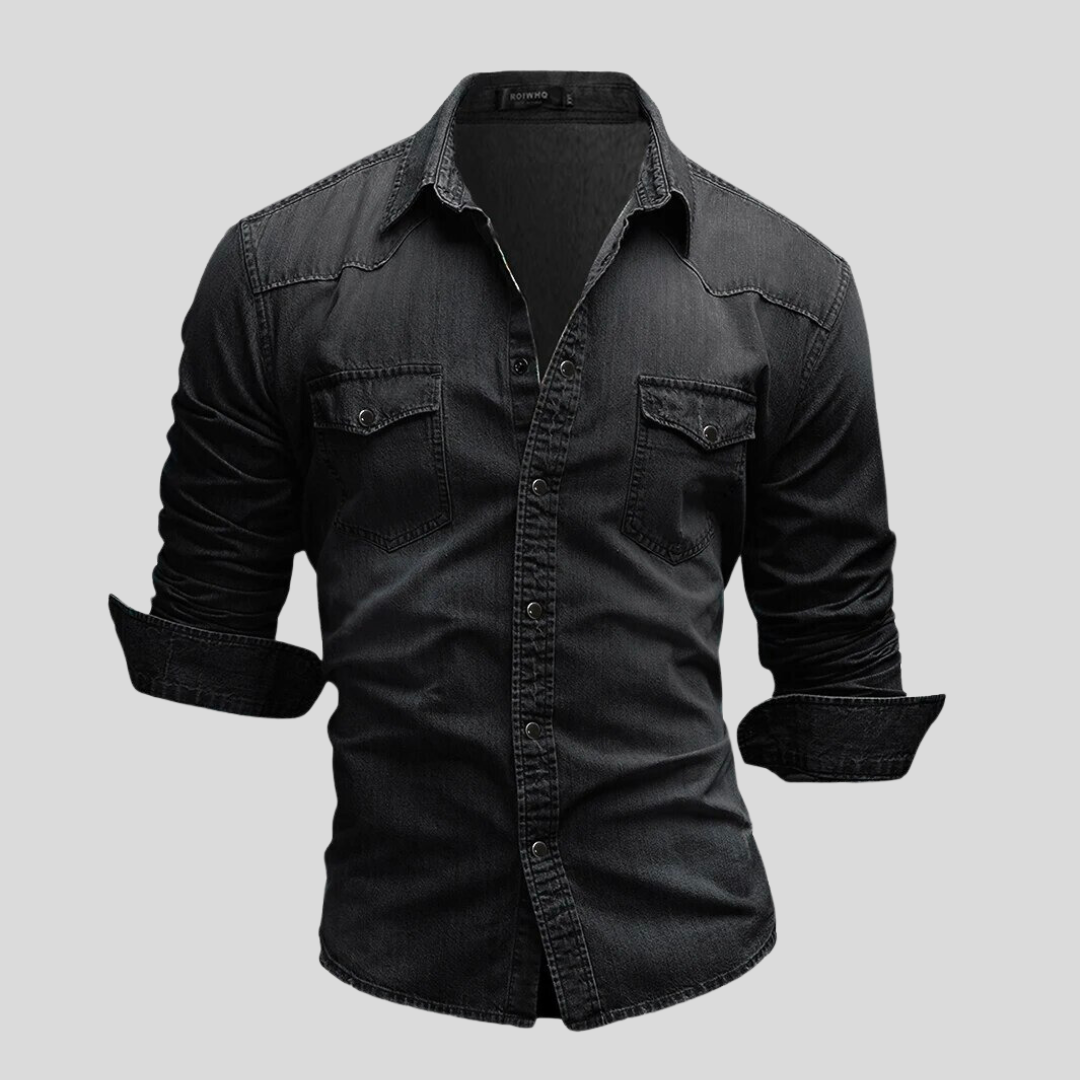 Leon™ | Camisa vaquera  Elegante y Polivalente.