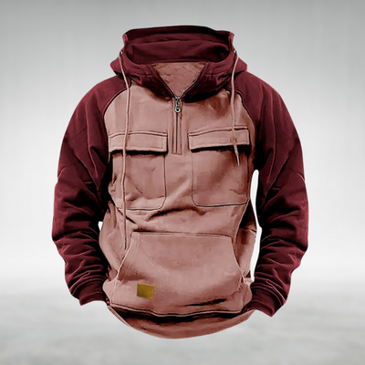 Sudadera con capucha multifuncional de invierno