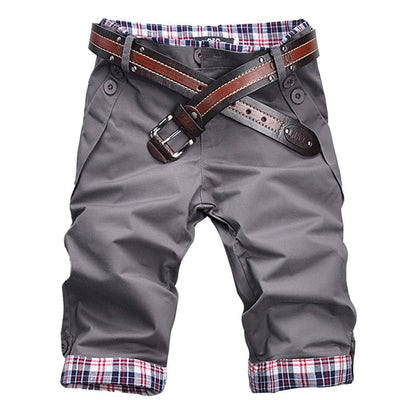 JUAN|  Pantalones cortos para hombre – Corte holgado – Con cinturon.