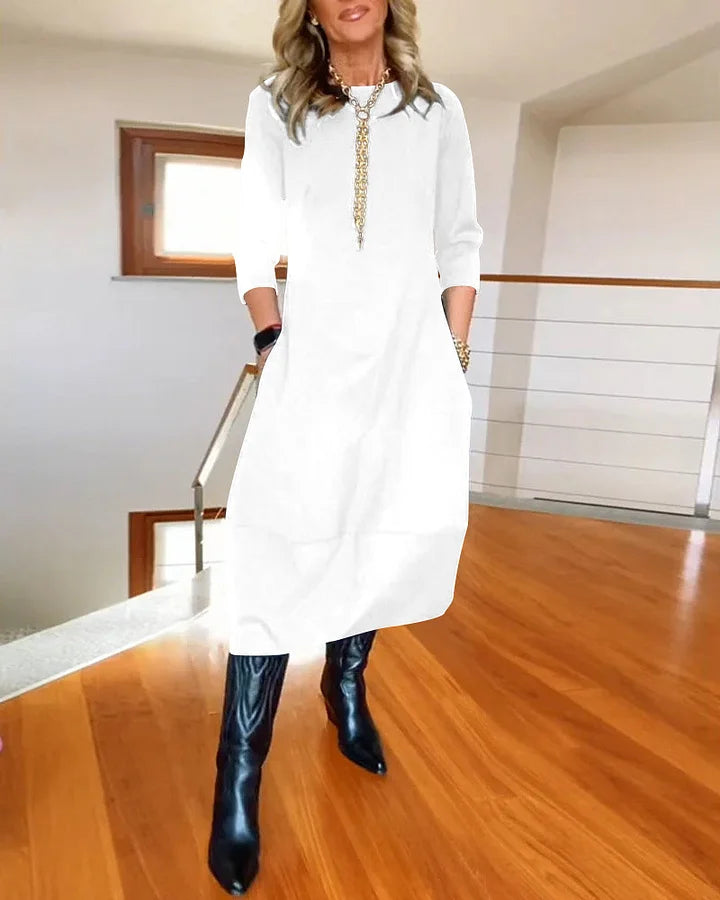 YOLANDA| Elegante vestido.
