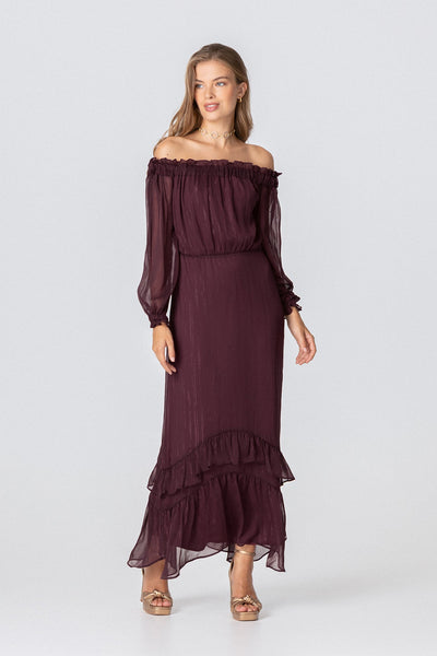 LETICIA| Vestido con volantes