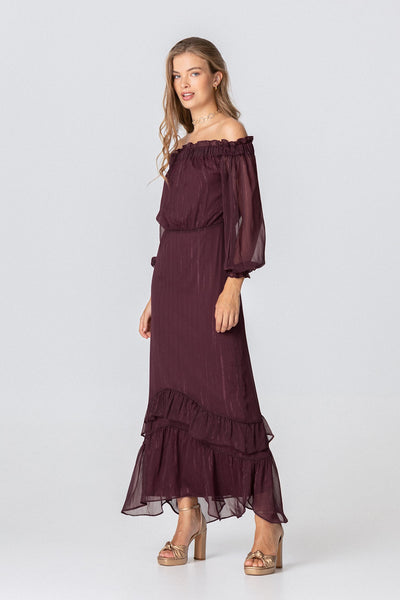 LETICIA| Vestido con volantes