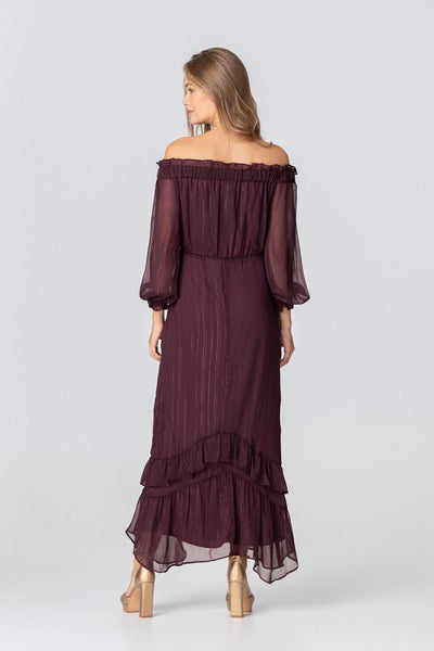 LETICIA| Vestido con volantes