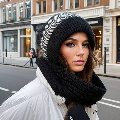Set de gorro y bufanda para mujeres