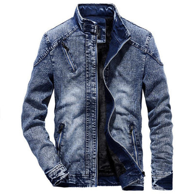 Chaqueta vaquera casual.
