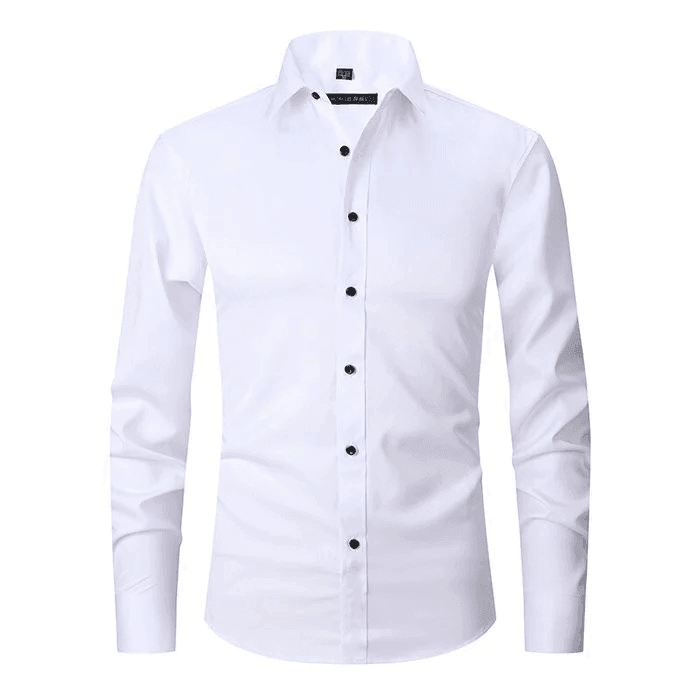 ALEX, Camisa entallada resistente a las arrugas para hombre