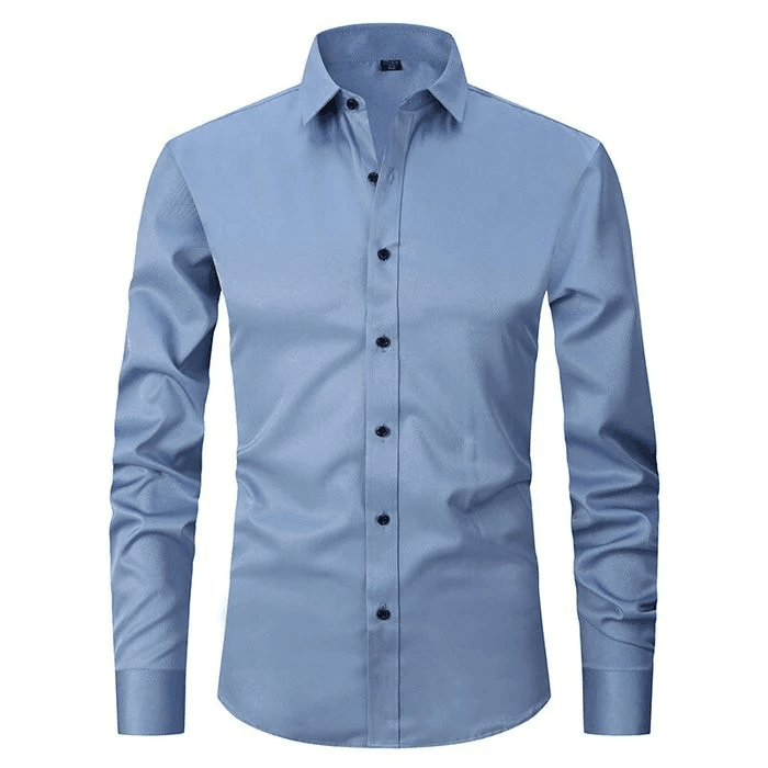 ALEX, Camisa entallada resistente a las arrugas para hombre