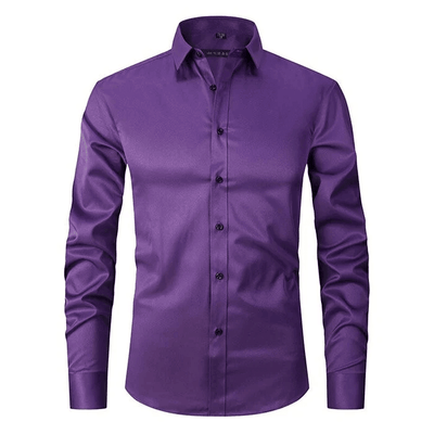 ALEX, Camisa entallada resistente a las arrugas para hombre