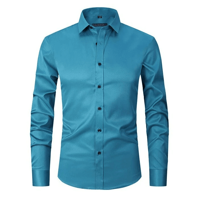 ALEX, Camisa entallada resistente a las arrugas para hombre