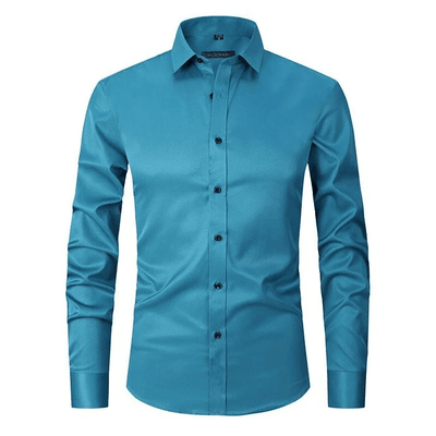 ALEX, Camisa entallada resistente a las arrugas para hombre