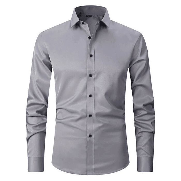 ALEX, Camisa entallada resistente a las arrugas para hombre