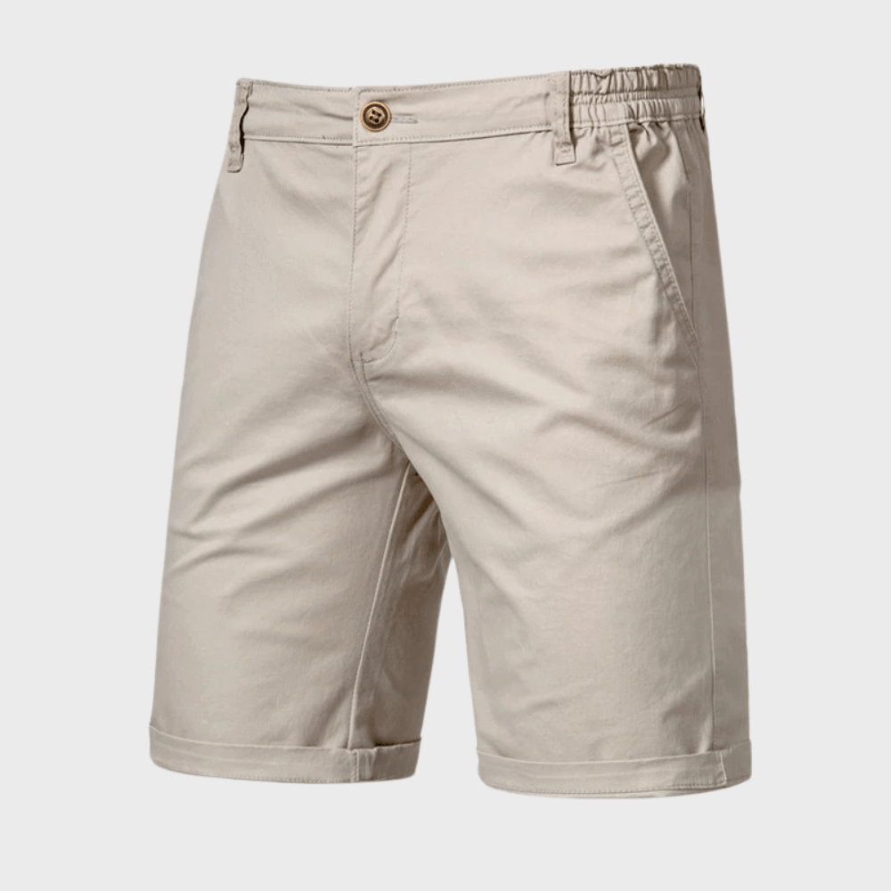 DAVID| Pantalones cortos, tejido ligero y transpirable, cintura elástica.