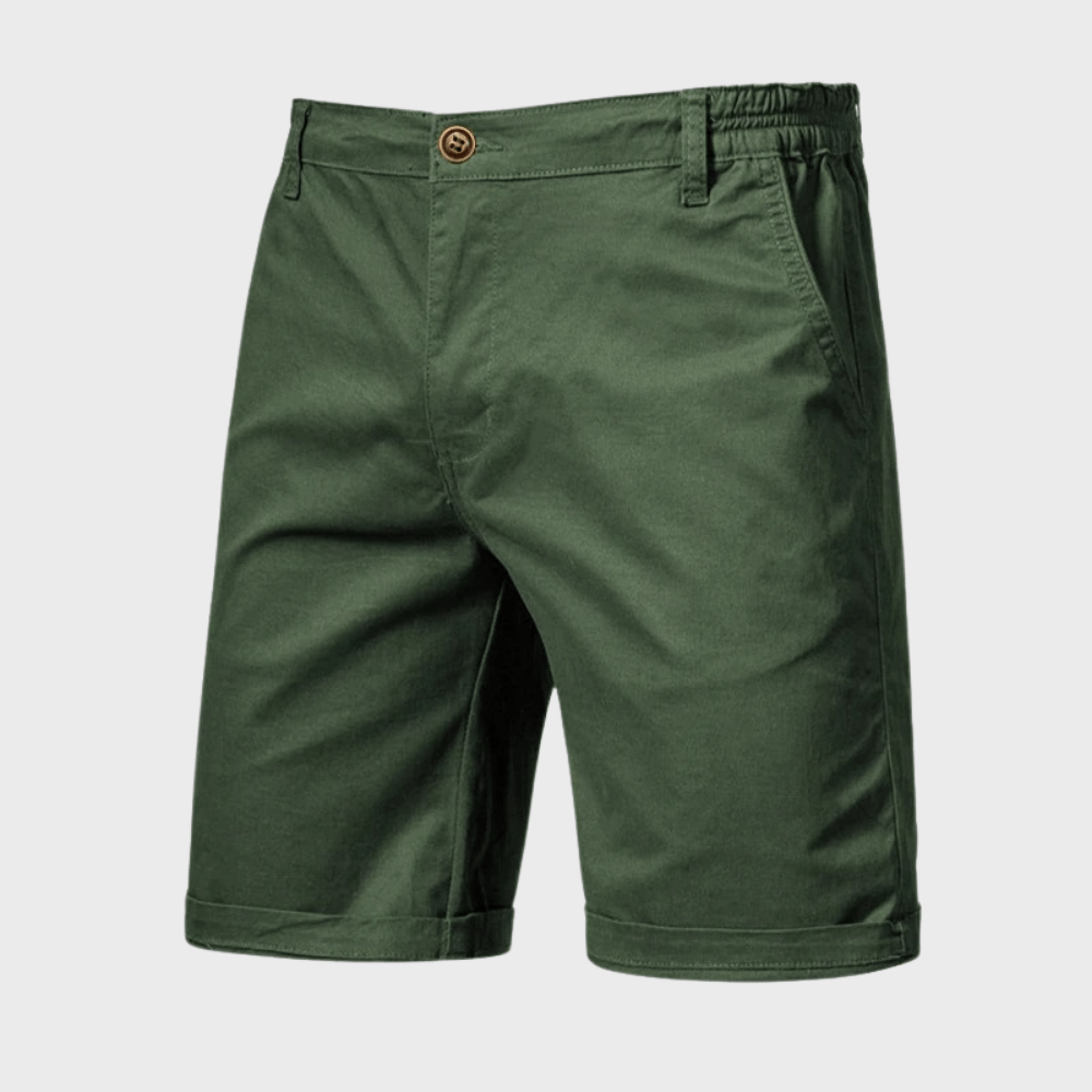 DAVID| Pantalones cortos, tejido ligero y transpirable, cintura elástica.