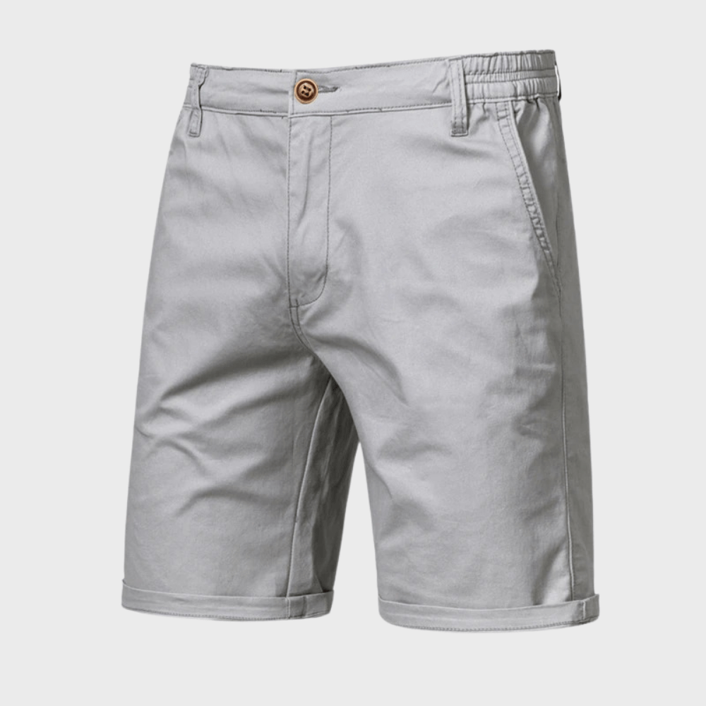 DAVID| Pantalones cortos, tejido ligero y transpirable, cintura elástica.