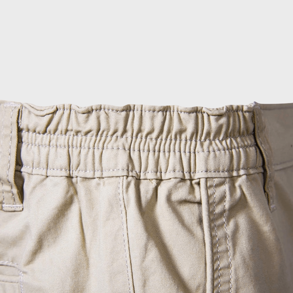 DAVID| Pantalones cortos, tejido ligero y transpirable, cintura elástica.