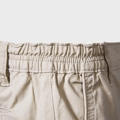 DAVID| Pantalones cortos, tejido ligero y transpirable, cintura elástica.