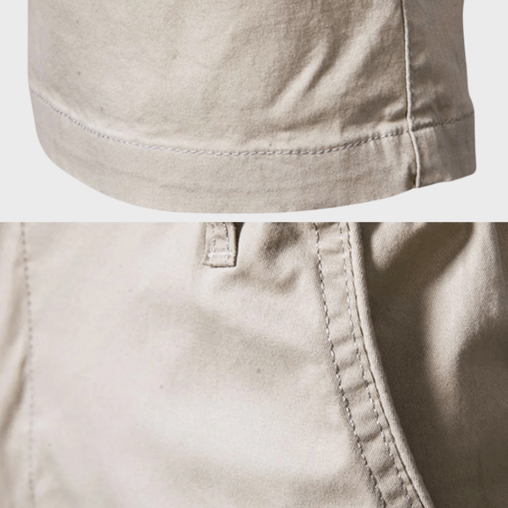 DAVID| Pantalones cortos, tejido ligero y transpirable, cintura elástica.
