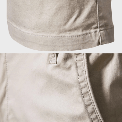 DAVID| Pantalones cortos, tejido ligero y transpirable, cintura elástica.