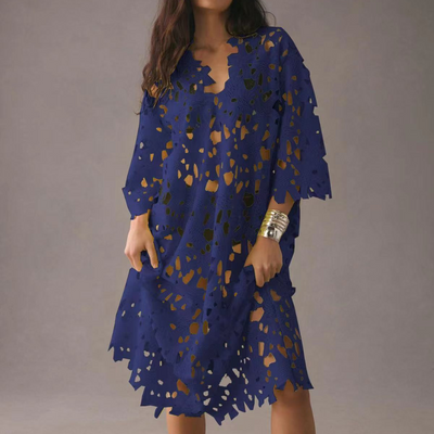 Marta- Vestido ahuecado de estilo holgado