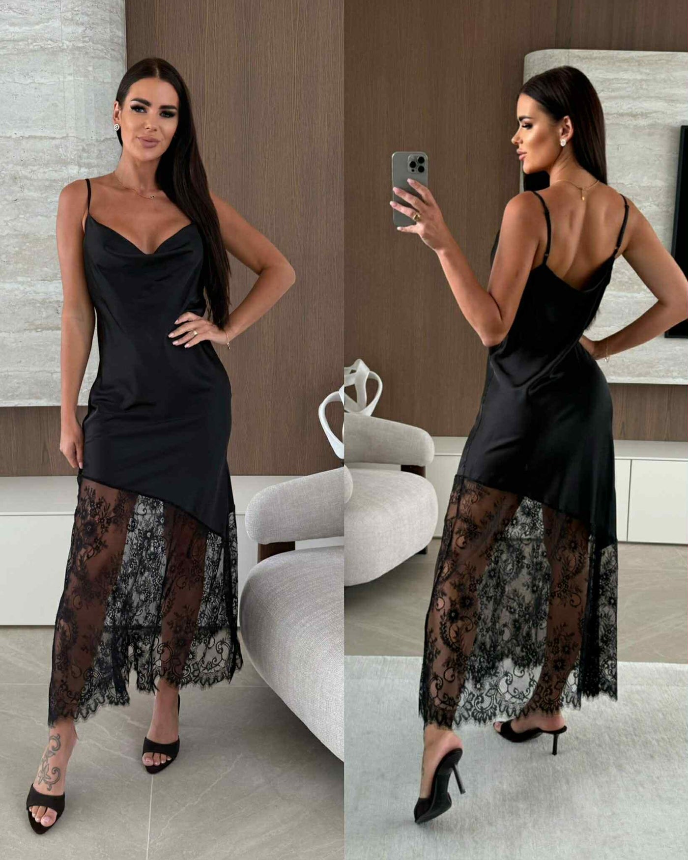 Lara | vestido lencero de alta calidad.