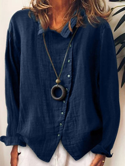 Laura | Camisa larga transpirable