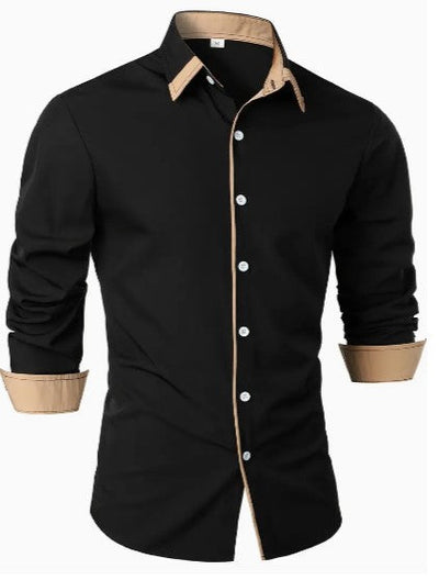 JORGE| Camisa corte ajustado, tejido ligero y comodo.
