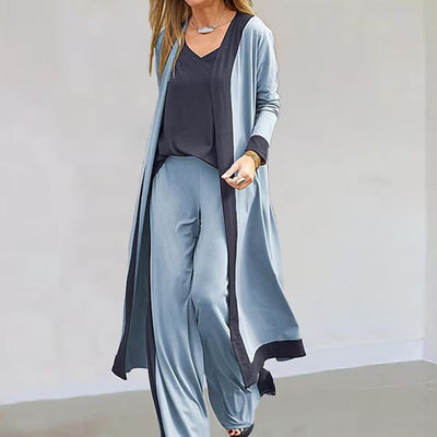 JANET| Conjunto de 3 piezas Cardigan