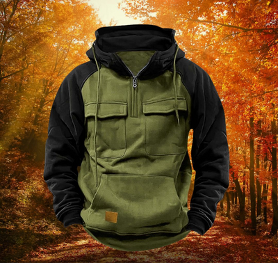 Sudadera con capucha multifuncional de invierno