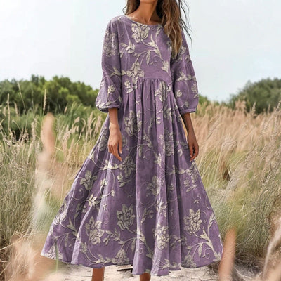 LLAURA| un vetido muy comodo atemporal.