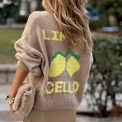 JANA|Chaqueta de punto Limoncello 🍋🤎