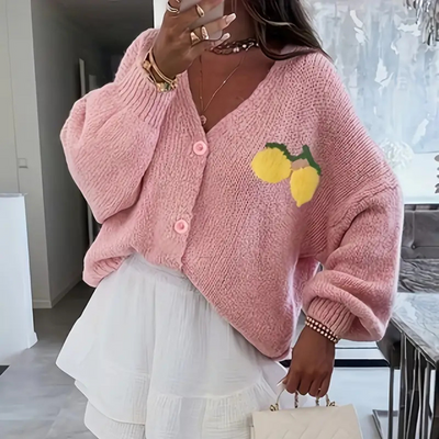 JANA|Chaqueta de punto Limoncello 🍋🤎