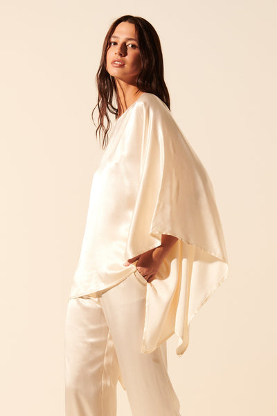Sofía | Top Satinado Elegante Y Atemporal