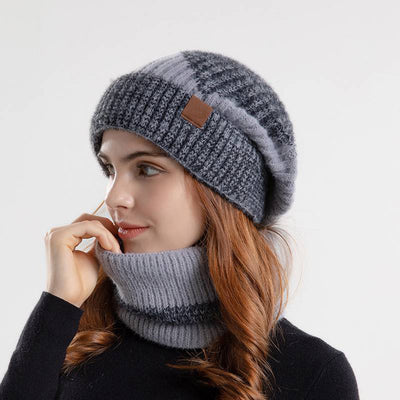 Set de gorro y bufanda para mujeres