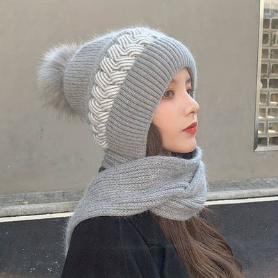 Set de gorro y bufanda para mujeres