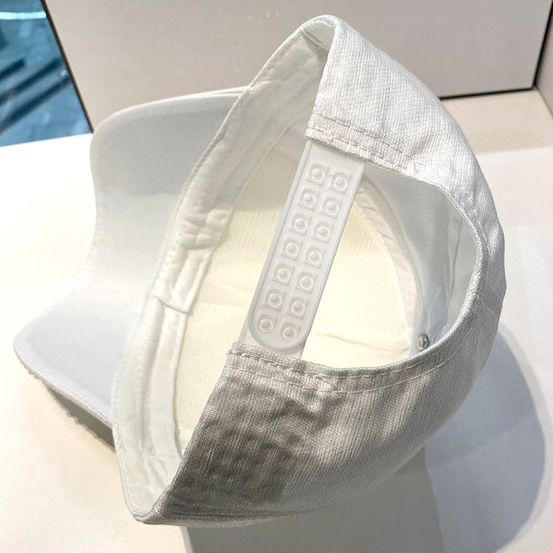 Gorra superbrillante.