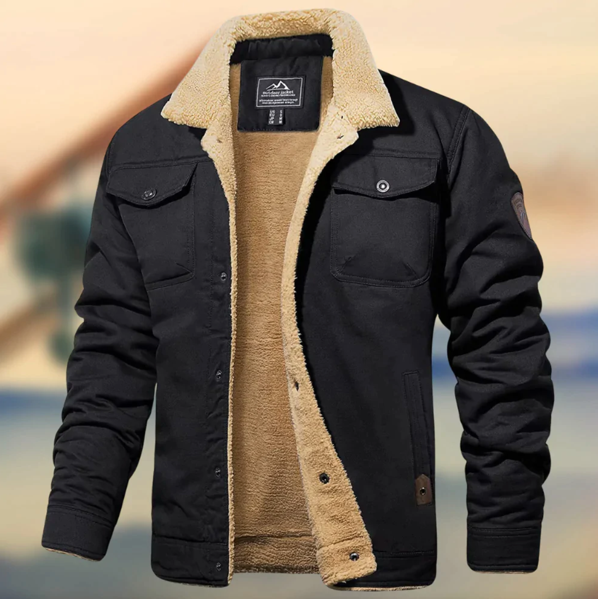 GINES| Chaqueta elegante con forro polar
