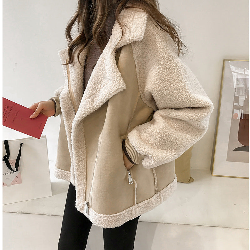 MAVI| Elegante abrigo tipo osito, moderno  invernal