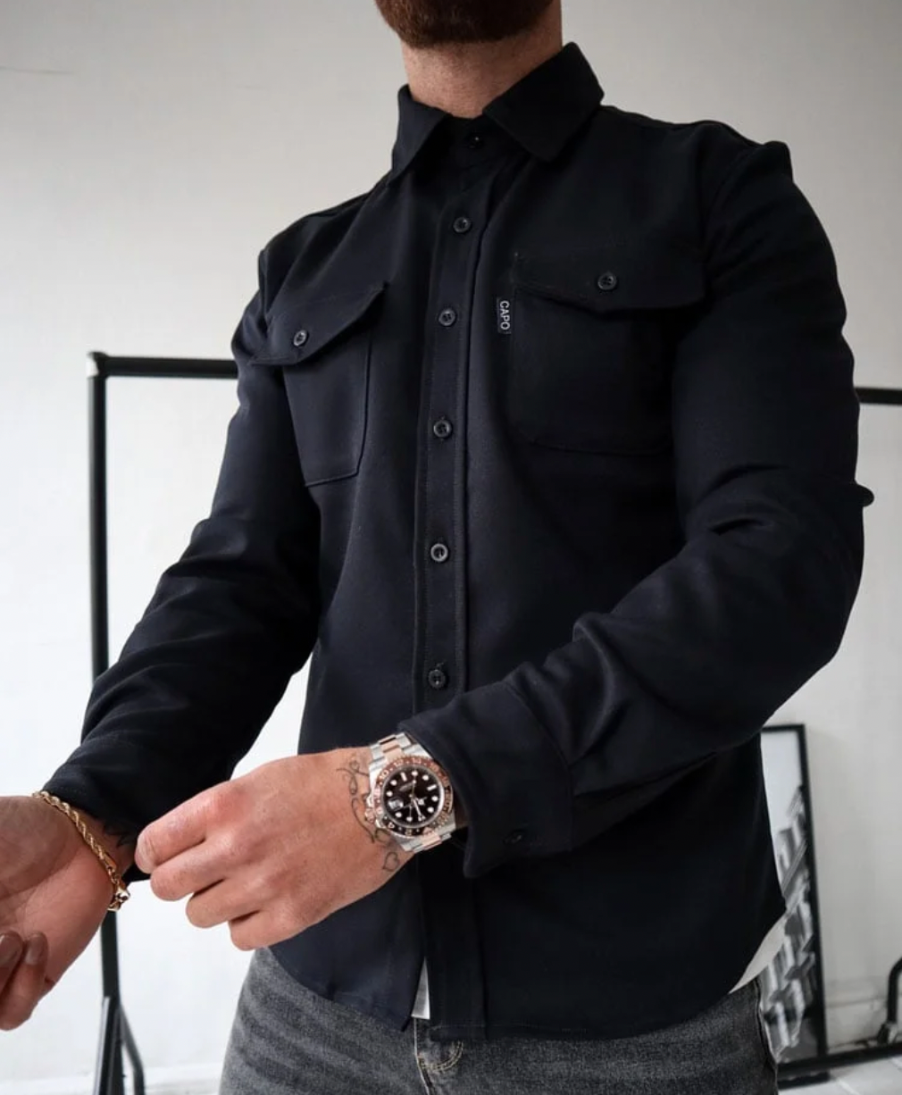 Kyque- Camisa Chaqueta Esencial