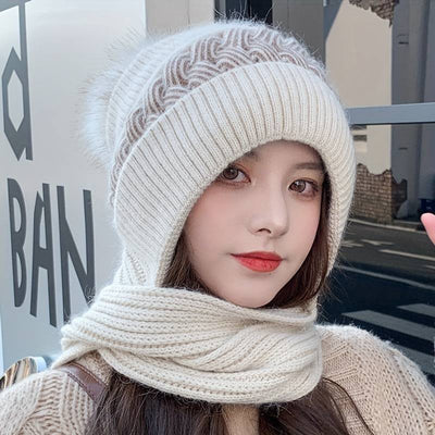 Set de gorro y bufanda para mujeres