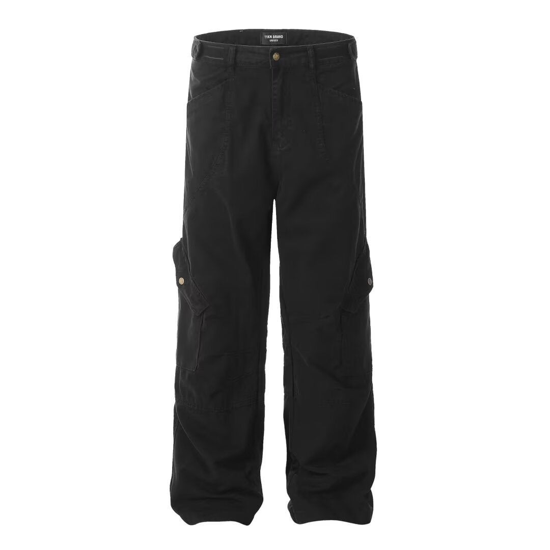 Pantalon ancho holgado.